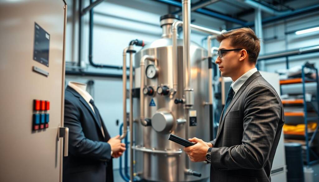 Technische Überprüfung der Enthärtungsanlage Technische Überprüfung der Enthärtungsanlage