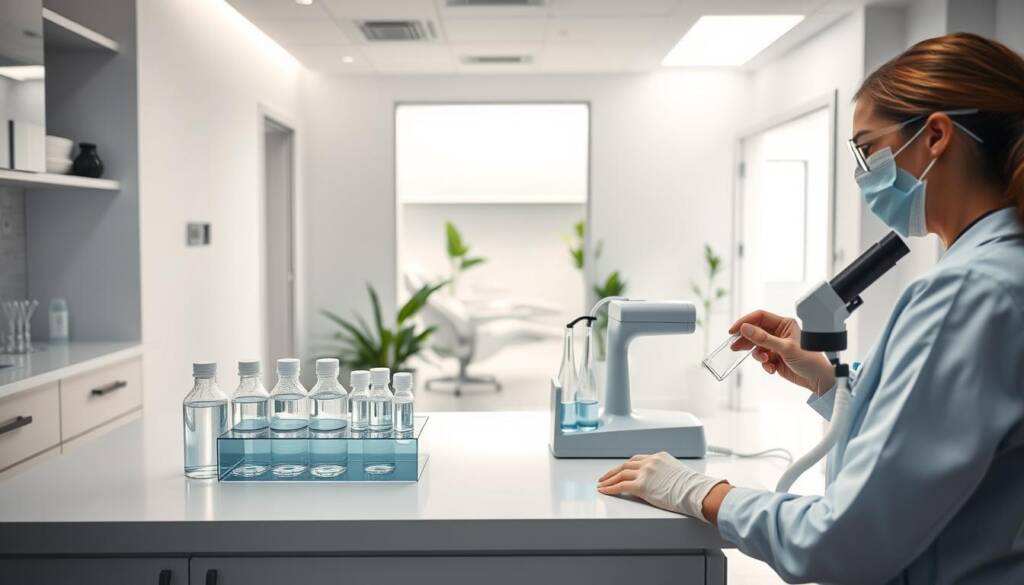 Wassertest Prozess Zahnarztpraxis Wassertest Prozess Zahnarztpraxis