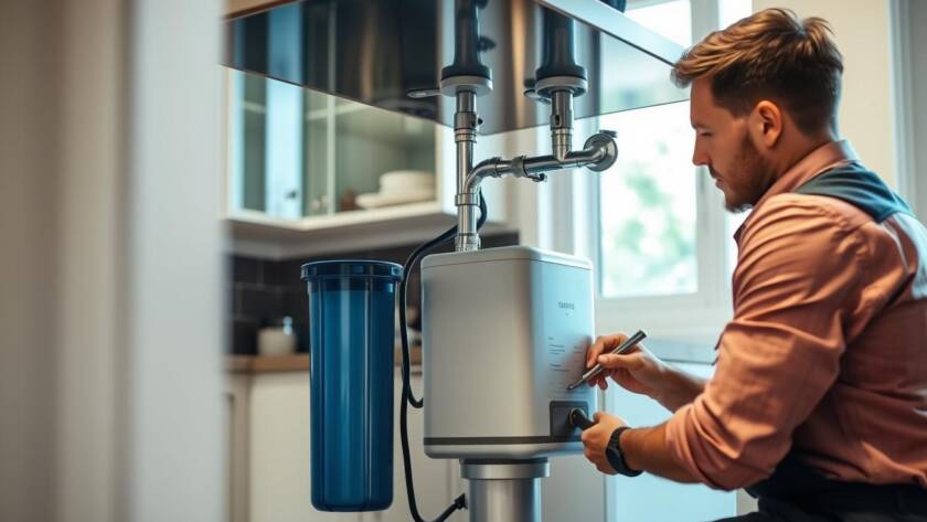 wasserenthärtung nachträglich einbauen möglich